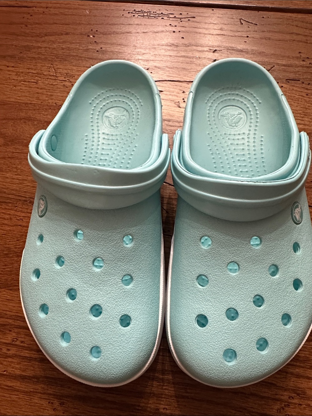 CROCS Adult Light Aqua Classic Clog- Size 9 Women’s
